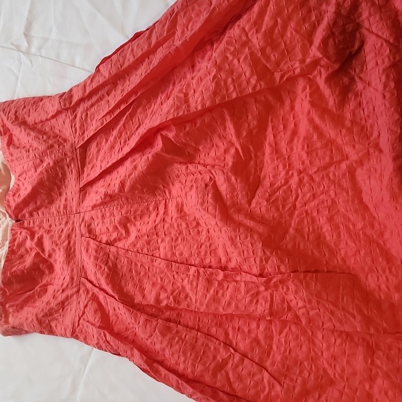 J CREW Coral Strapless Dress - Picture 3 of 4